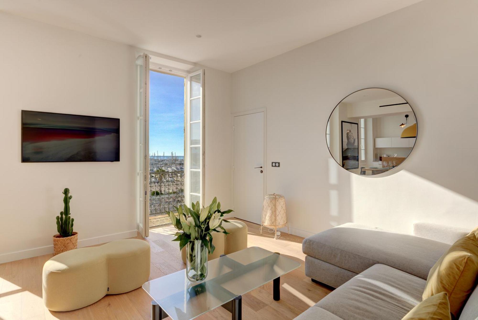 Immogroom - Appartements Luxueux - 2Min Du Palais - Vue Mer - Clim Cannes Eksteriør billede