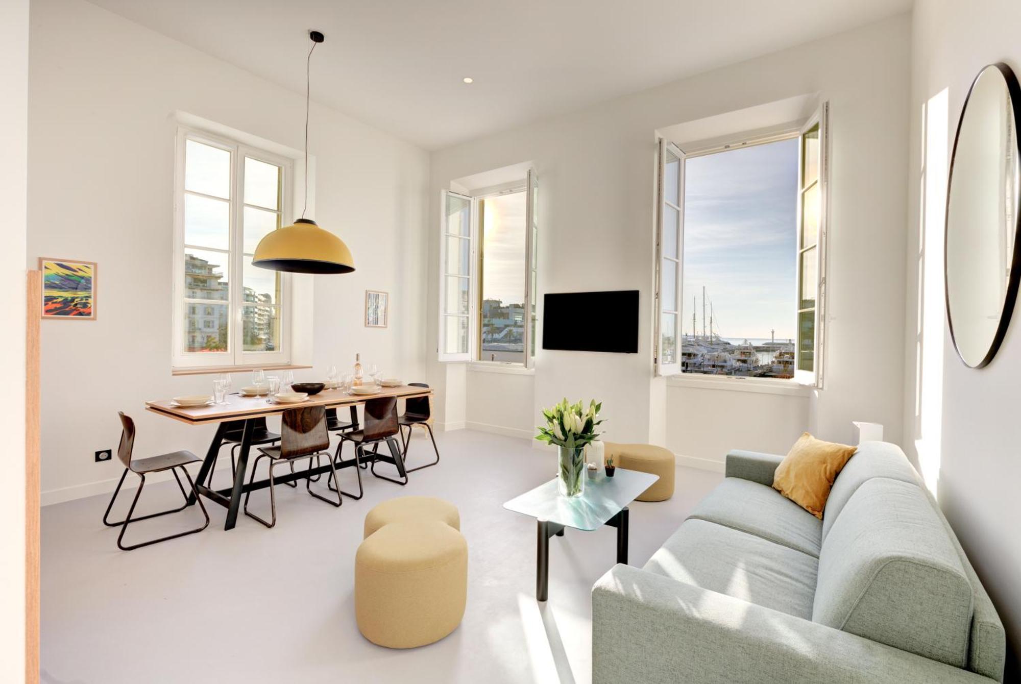 Immogroom - Appartements Luxueux - 2Min Du Palais - Vue Mer - Clim Cannes Eksteriør billede