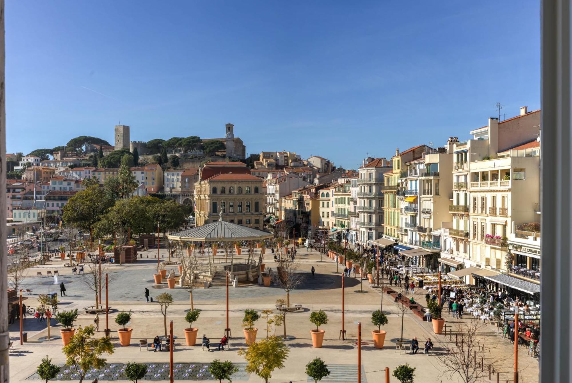 Immogroom - Appartements Luxueux - 2Min Du Palais - Vue Mer - Clim Cannes Eksteriør billede